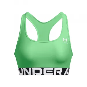 Dámska tréningová športová podprsenka UNDER ARMOUR UA HG Authentics Mid Branded-GRN 350