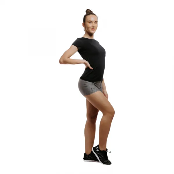Dámske tréningové kraťasy UNDER ARMOUR UA HG Authentics Shorty-GRY