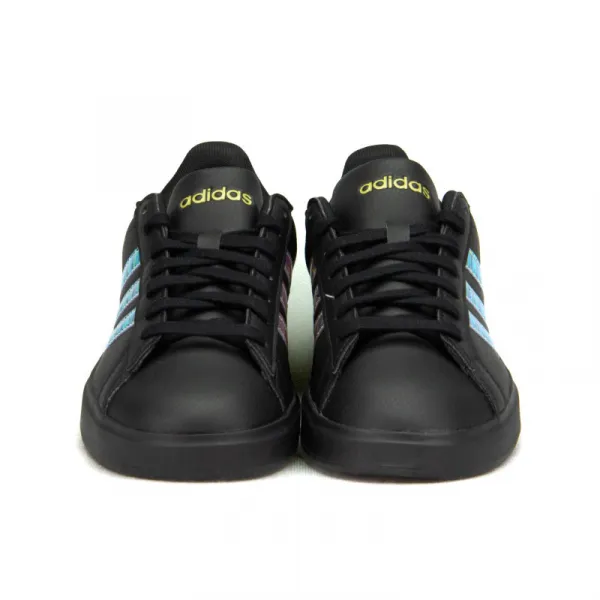 Dámska rekreačná obuv ADIDAS Grand Court 2.0 core black core black matt gold