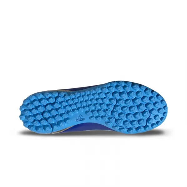 Chlapčenské futbalové kopačky turfy ADIDAS X Crazyfast Messi Jr TF lucid blue blue burst cloud white