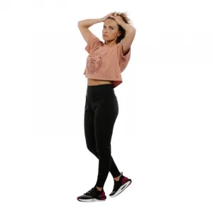 Dámske tričko s krátkym rukávom UNDER ARMOUR UA HW Dusk to Dawn Crop SS-PNK