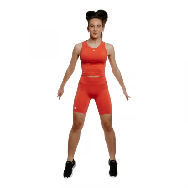 Dámske tréningové kraťasy UNDER ARMOUR UA Train Seamless Short-PNK
