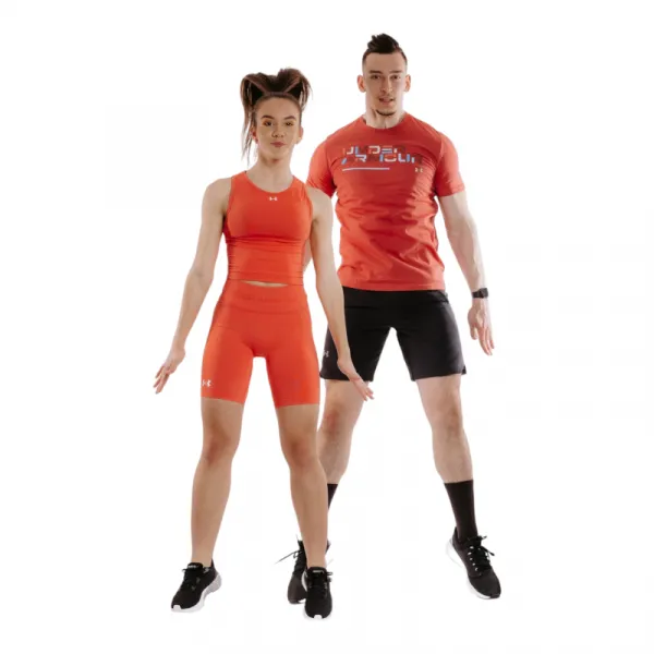 Dámske tréningové kraťasy UNDER ARMOUR UA Train Seamless Short-PNK