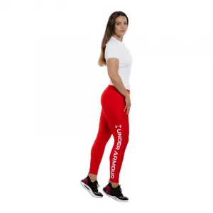 Dámske legíny UNDER ARMOUR Armour Branded Legging-RED 814