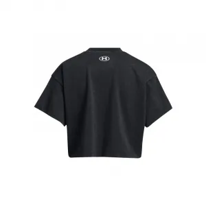 Dámske tričko s krátkym rukávom UNDER ARMOUR UA HW Dusk to Dawn Crop SS-BLK