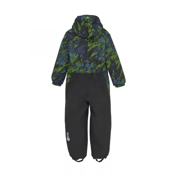 Detský zimný overal COLOR KIDS Coverall - Minecraft AOP W. Contrast