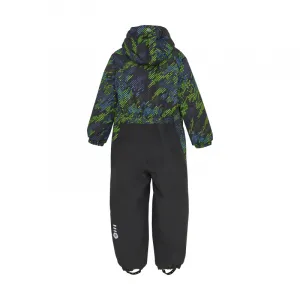 Detský zimný overal COLOR KIDS Coverall - Minecraft AOP W. Contrast