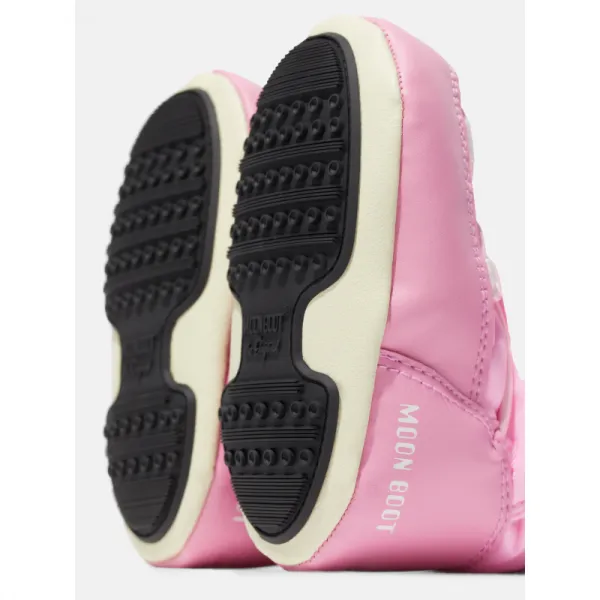 Juniorské vysoké zimné topánky MOON BOOT MB CRIB NYLON JR-J004 LIGHT PINK