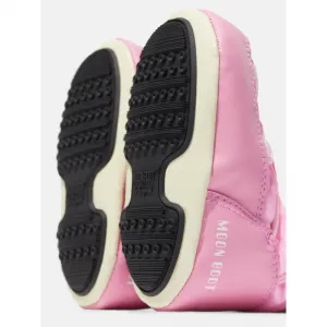 Juniorské vysoké zimné topánky MOON BOOT MB CRIB NYLON JR-J004 LIGHT PINK