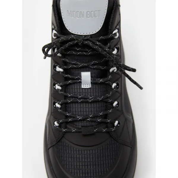 Pánske členkové zimné topánky MOON BOOT MB LUNA TREK MID NYLON N001 BLACK