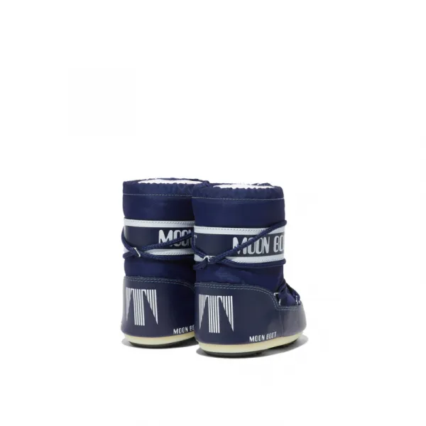 Juniorské vysoké zimné topánky MOON BOOT MB ICON MINI NYLON, F003 BLUE