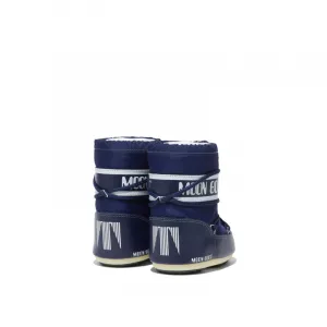 Juniorské vysoké zimné topánky MOON BOOT MB ICON MINI NYLON, F003 BLUE