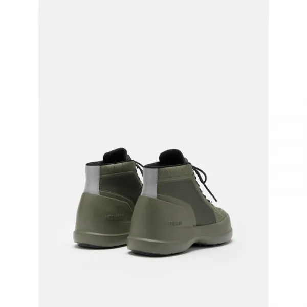 Pánske členkové zimné topánky MOON BOOT MB LUNA TREK MID NYLON M006 KHAKI