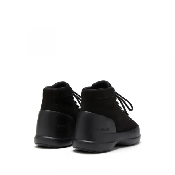 Pánske členkové zimné topánky MOON BOOT MB LUNA TREK MID NUBUCK-N001 BLACK