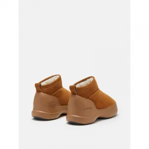 Nízke zimné topánky MOON BOOT MB LUNA LOW BOOT SUEDE-M008 COGNAC