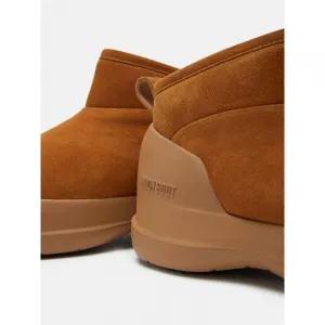 Nízke zimné topánky MOON BOOT MB LUNA LOW BOOT SUEDE-M008 COGNAC