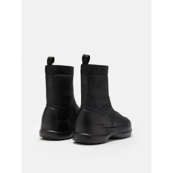 Vysoké zimné topánky MOON BOOT MB LUNA ZIP BOOT-N001 BLACK