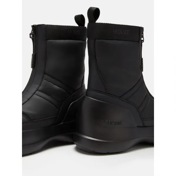 Vysoké zimné topánky MOON BOOT MB LUNA ZIP BOOT-N001 BLACK