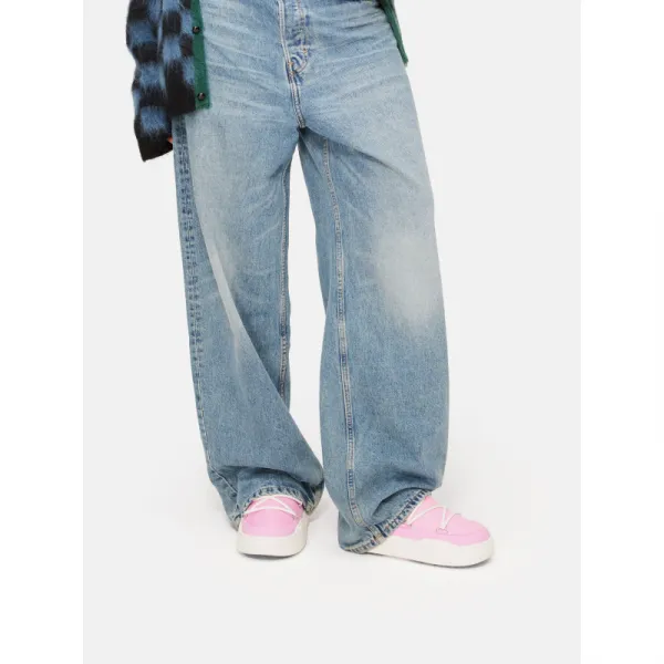 Nízke zimné topánky MOON BOOT MB PARK ICON J001 PINK