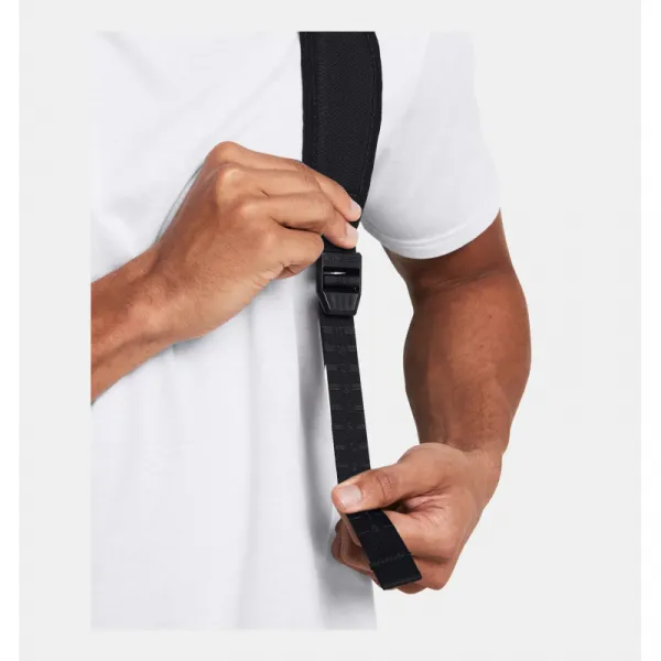 Cestovná taška UNDER ARMOUR UA Contain Duo SM BP Duffle-BLK