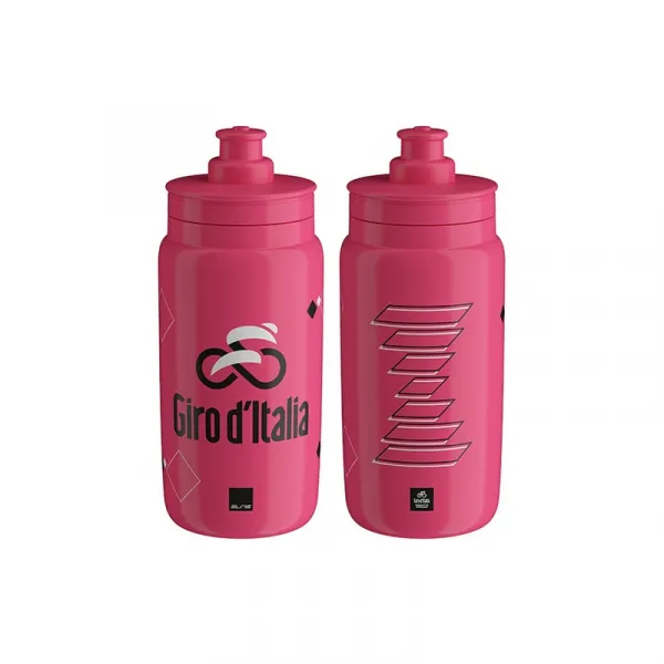 Fľaša na bicykel ELITE FLY 550 Giro DItalia PINK 2024