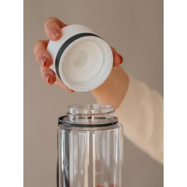 Fľaša EQUA Plain White, 600 ml