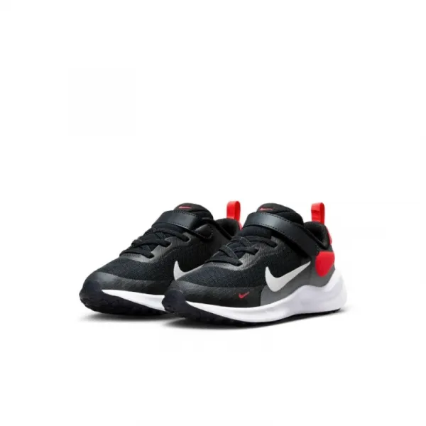 Chlapčenská športová obuv (tréningová) NIKE Revolution 7 PSV dark obsidian bright crimson black white
