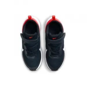 Chlapčenská športová obuv (tréningová) NIKE Revolution 7 PSV dark obsidian bright crimson black white