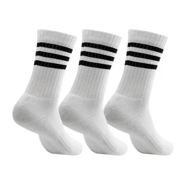 Ponožky ADIDAS 3S C SPW CRW 3P WHITE BLACK