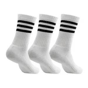 Ponožky ADIDAS 3S C SPW CRW 3P WHITE BLACK