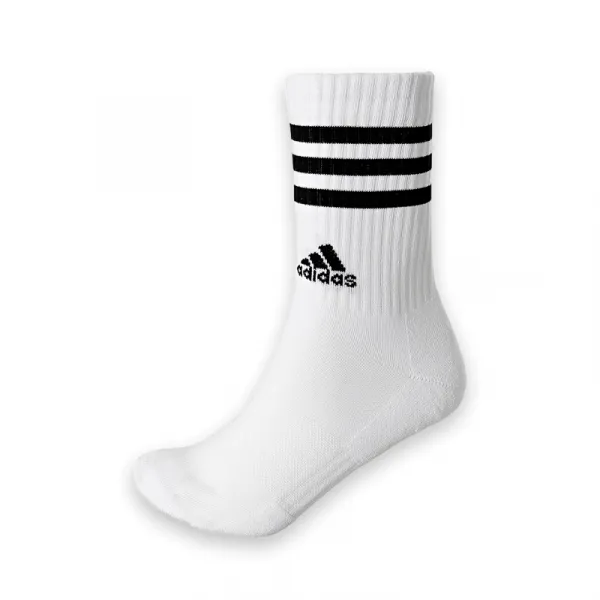 Ponožky ADIDAS 3S C SPW CRW 3P MGREYH WHITE BLACK W