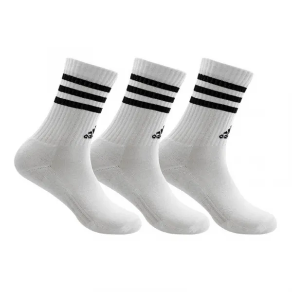 Ponožky ADIDAS 3S C SPW CRW 3P WHITE BLACK