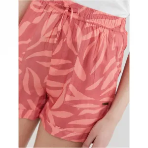 Dámske nohavice FUNDANGO Carla Shorts-353-hibiscus