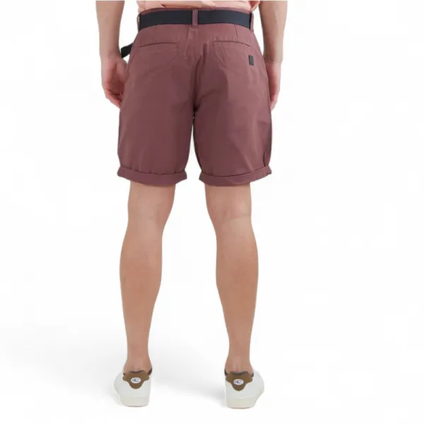 Pánske kraťasy FUNDANGO North Shore Chino Shorts-385-mauve