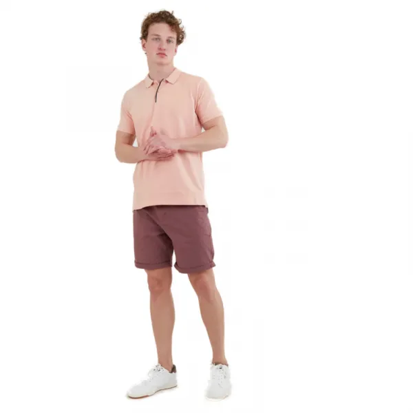 Pánske kraťasy FUNDANGO North Shore Chino Shorts-385-mauve