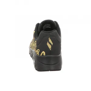 Dámska rekreačná obuv SKECHERS Uno Golden Heart black gold