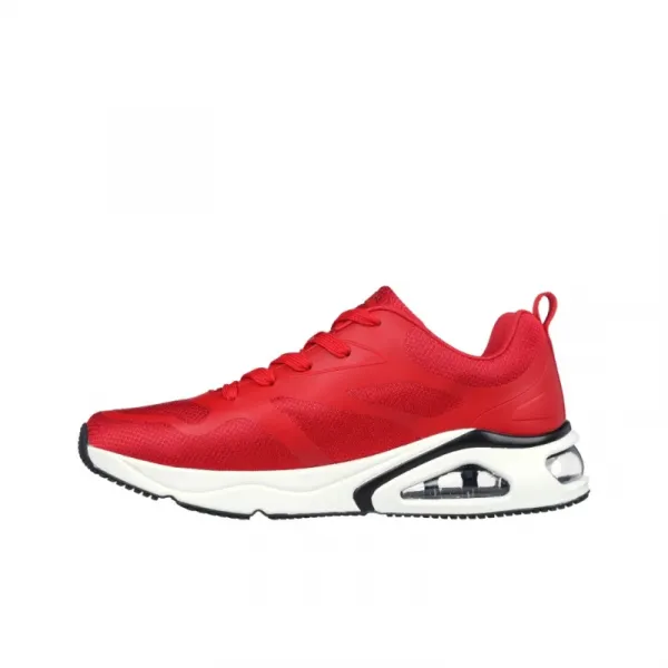 Pánska rekreačná obuv SKECHERS Tres Air Uno Revolutionairy red