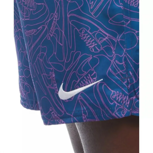Pánske plavky NIKE SWIM Sneakers 7 inch -417-Court blue