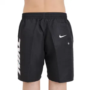 Pánske plavky NIKE SWIM Big Block 7 inch -001-Black