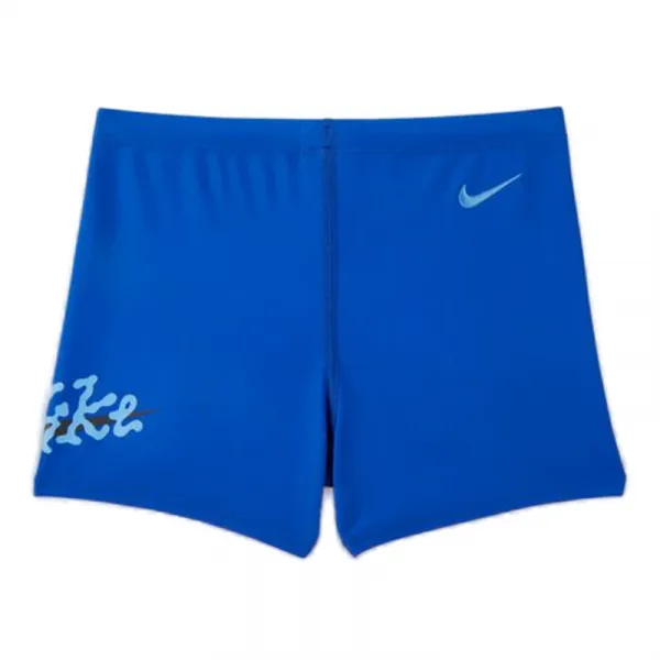 Chlapčenské plavky NIKE SWIM Scribble Square Leg-494 game royal