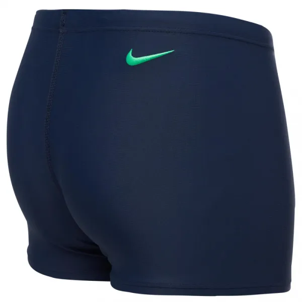 Chlapčenské plavky NIKE SWIM Scribble Square Leg-440-Midnight Navy