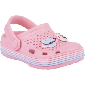 Dievčenské kroksy (rekreačná obuv) COQUI Lindo + Amulet K baby pink