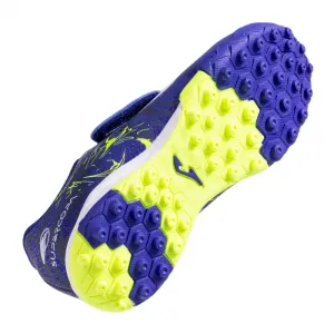 Chlapčenské futbalové kopačky turfy JOMA Super Copa 2403 K TF royal blue