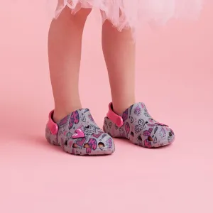 Dievčenské kroksy (rekreačná obuv) COQUI Little Frog + Amulet grey fuchsia