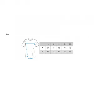 Pánske tričko s krátkym rukávom s v-výstrihom OMBRE T-shirt OM-POBS-0100 V-4 white
