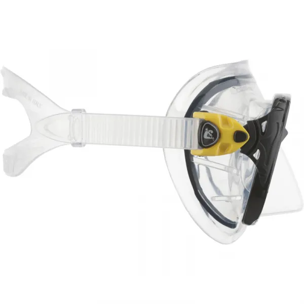 Potápačská maska CRESSI BIG EYES EVOLUTION MASK SIL CLEAR FRAME YELLOW