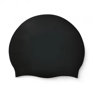 Plavecká čiapka NIKE SWIM SOLID SILICONE CAP BLACK WHI-BLACK WHI