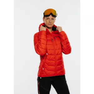 Dámska bunda na skialp EVERETT Insulata Primaloft jckt W red