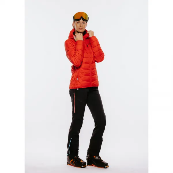 Dámska bunda na skialp EVERETT Insulata Primaloft jckt W red