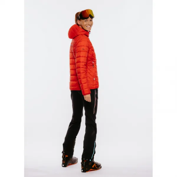 Dámska bunda na skialp EVERETT Insulata Primaloft jckt W red